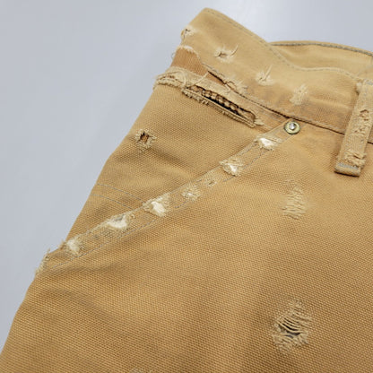 【ジャンク品】【メンズ】 Carhartt カーハート DOUBLE KNEE DUCK PAINTER PANTS ダブルニー ダック ペインターパンツ ズボン ボトムス 157-260805-ay-07-izu カラー：キャメル 万代Net店