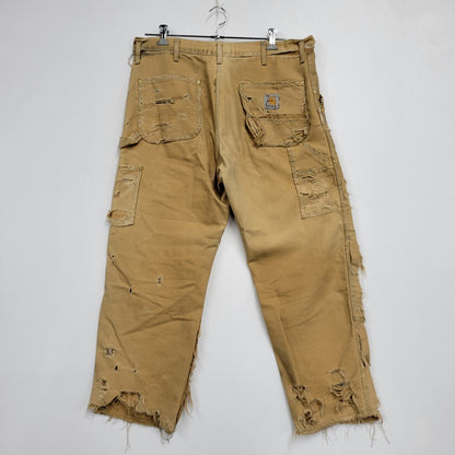 【ジャンク品】【メンズ】 Carhartt カーハート DOUBLE KNEE DUCK PAINTER PANTS ダブルニー ダック ペインターパンツ ズボン ボトムス 157-260805-ay-07-izu カラー：キャメル 万代Net店