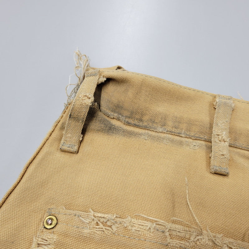 【ジャンク品】【メンズ】 Carhartt カーハート DOUBLE KNEE DUCK PAINTER PANTS ダブルニー ダック ペインターパンツ ズボン ボトムス 157-260805-ay-07-izu カラー：キャメル 万代Net店