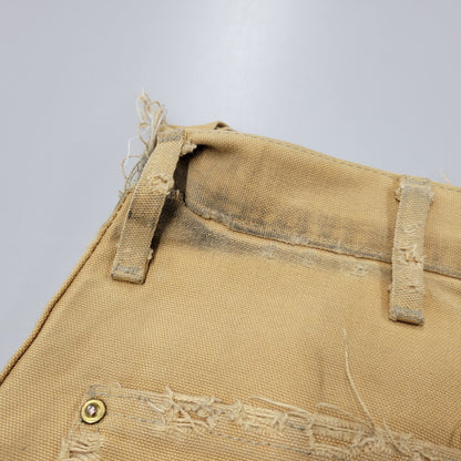 【ジャンク品】【メンズ】 Carhartt カーハート DOUBLE KNEE DUCK PAINTER PANTS ダブルニー ダック ペインターパンツ ズボン ボトムス 157-260805-ay-07-izu カラー：キャメル 万代Net店