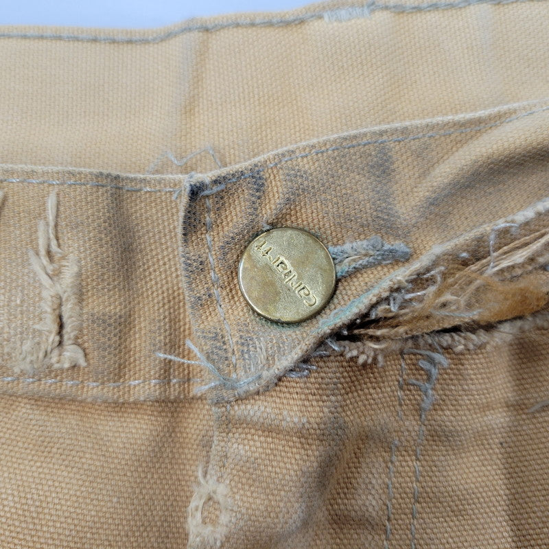 【ジャンク品】【メンズ】 Carhartt カーハート DOUBLE KNEE DUCK PAINTER PANTS ダブルニー ダック ペインターパンツ ズボン ボトムス 157-260805-ay-07-izu カラー：キャメル 万代Net店