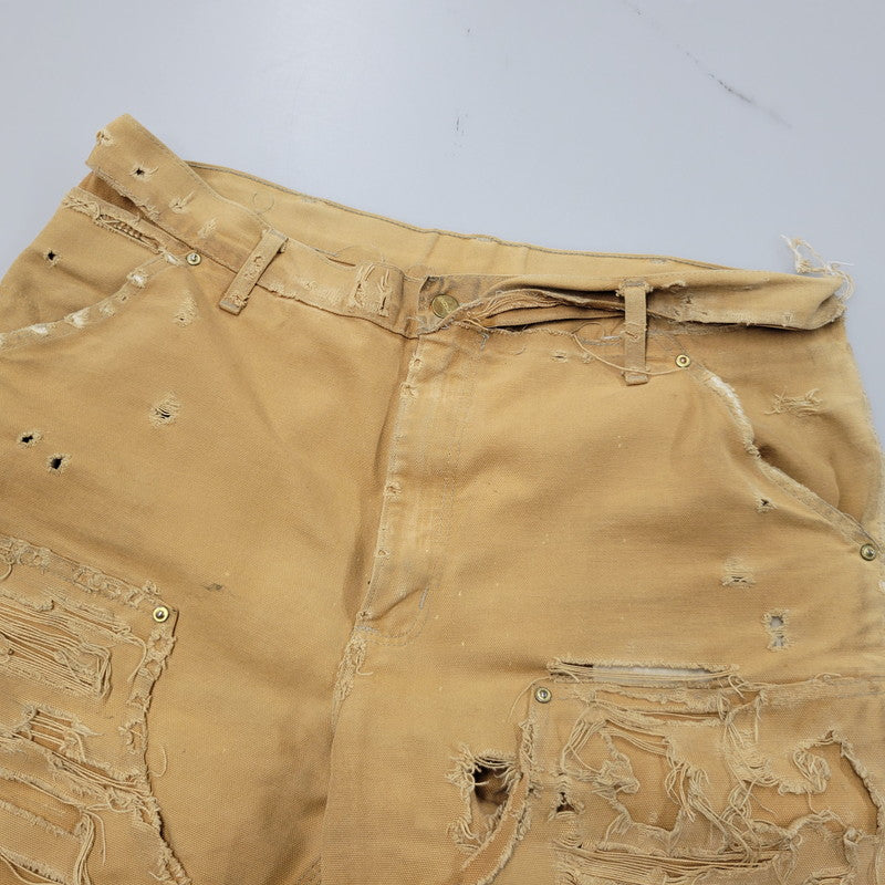 【ジャンク品】【メンズ】 Carhartt カーハート DOUBLE KNEE DUCK PAINTER PANTS ダブルニー ダック ペインターパンツ ズボン ボトムス 157-260805-ay-07-izu カラー：キャメル 万代Net店