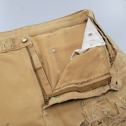 【ジャンク品】【メンズ】 Carhartt カーハート DOUBLE KNEE DUCK PAINTER PANTS ダブルニー ダック ペインターパンツ ズボン ボトムス 157-260805-ay-07-izu カラー：キャメル 万代Net店