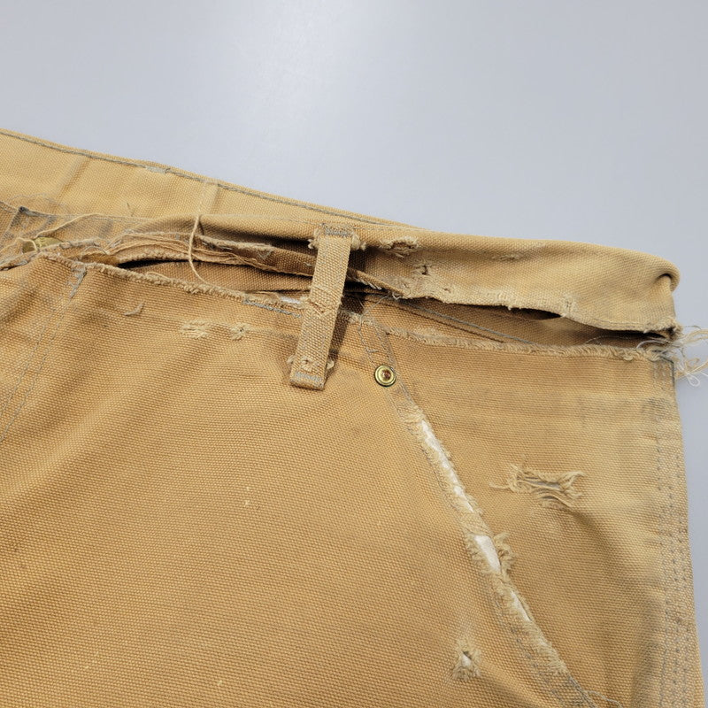 【ジャンク品】【メンズ】 Carhartt カーハート DOUBLE KNEE DUCK PAINTER PANTS ダブルニー ダック ペインターパンツ ズボン ボトムス 157-260805-ay-07-izu カラー：キャメル 万代Net店