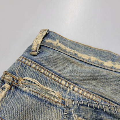 【ジャンク品】【メンズ】 Levi's リーバイス PATCHWORK DENIM PANTS パッチワーク デニムパンツ 刻印544 ジーンズ ズボン ボトムス 157-260805-ay-08-izu カラー：インディゴ 万代Net店