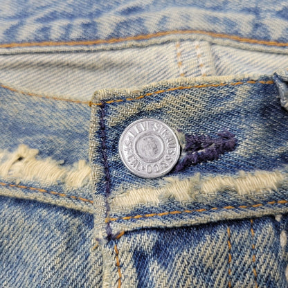 【ジャンク品】【メンズ】 Levi's リーバイス PATCHWORK DENIM PANTS パッチワーク デニムパンツ 刻印544 ジーンズ ズボン ボトムス 157-260805-ay-08-izu カラー：インディゴ 万代Net店