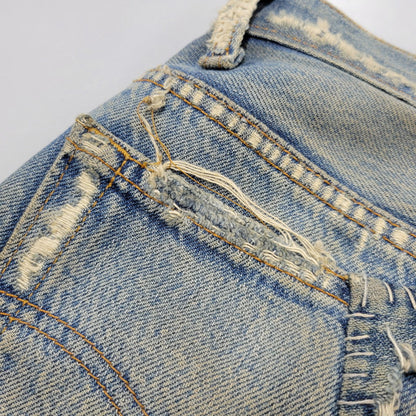 【ジャンク品】【メンズ】 Levi's リーバイス PATCHWORK DENIM PANTS パッチワーク デニムパンツ 刻印544 ジーンズ ズボン ボトムス 157-260805-ay-08-izu カラー：インディゴ 万代Net店