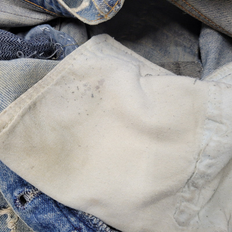 【ジャンク品】【メンズ】 Levi's リーバイス PATCHWORK DENIM PANTS パッチワーク デニムパンツ 刻印544 ジーンズ ズボン ボトムス 157-260805-ay-08-izu カラー：インディゴ 万代Net店