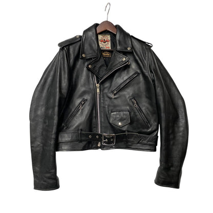 【中古品】【メンズ】 GIGOLO GIGOLETTE ジゴロ ジゴレット DOUBLE RIDERS JACKET ダブル ライダース ジャケット 146-260805-yn-10-izu サイズ：40 カラー：ブラック 万代Net店