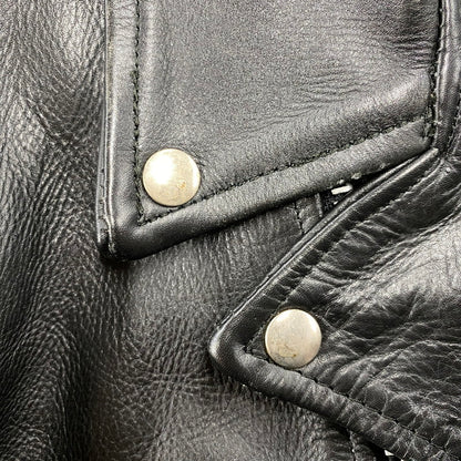 【中古品】【メンズ】 GIGOLO GIGOLETTE ジゴロ ジゴレット DOUBLE RIDERS JACKET ダブル ライダース ジャケット 146-260805-yn-10-izu サイズ：40 カラー：ブラック 万代Net店