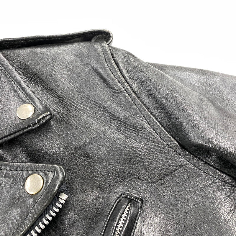 【中古品】【メンズ】 GIGOLO GIGOLETTE ジゴロ ジゴレット DOUBLE RIDERS JACKET ダブル ライダース ジャケット 146-260805-yn-10-izu サイズ：40 カラー：ブラック 万代Net店