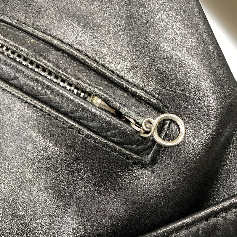 【中古品】【メンズ】 GIGOLO GIGOLETTE ジゴロ ジゴレット DOUBLE RIDERS JACKET ダブル ライダース ジャケット 146-260805-yn-10-izu サイズ：40 カラー：ブラック 万代Net店