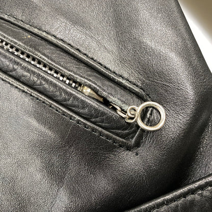 【中古品】【メンズ】 GIGOLO GIGOLETTE ジゴロ ジゴレット DOUBLE RIDERS JACKET ダブル ライダース ジャケット 146-260805-yn-10-izu サイズ：40 カラー：ブラック 万代Net店