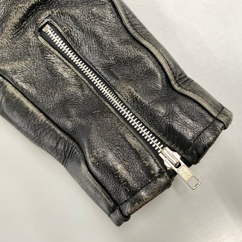【中古品】【メンズ】 GIGOLO GIGOLETTE ジゴロ ジゴレット DOUBLE RIDERS JACKET ダブル ライダース ジャケット 146-260805-yn-10-izu サイズ：40 カラー：ブラック 万代Net店