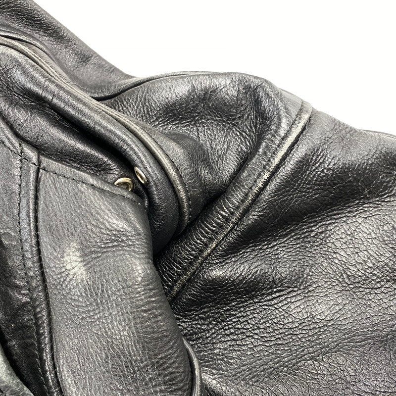 【中古品】【メンズ】 GIGOLO GIGOLETTE ジゴロ ジゴレット DOUBLE RIDERS JACKET ダブル ライダース ジャケット 146-260805-yn-10-izu サイズ：40 カラー：ブラック 万代Net店