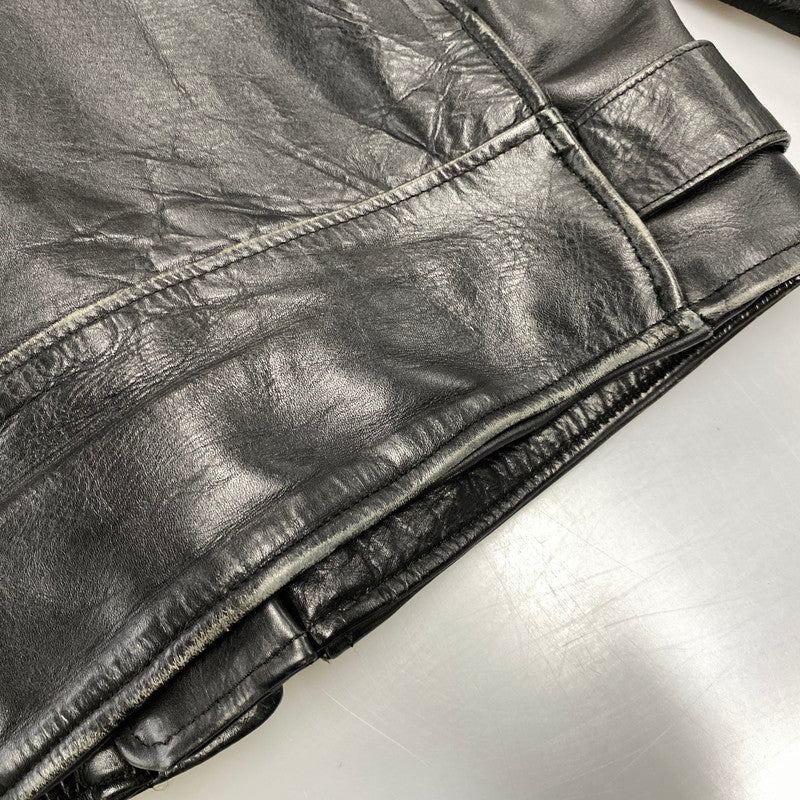 【中古品】【メンズ】 GIGOLO GIGOLETTE ジゴロ ジゴレット DOUBLE RIDERS JACKET ダブル ライダース ジャケット 146-260805-yn-10-izu サイズ：40 カラー：ブラック 万代Net店