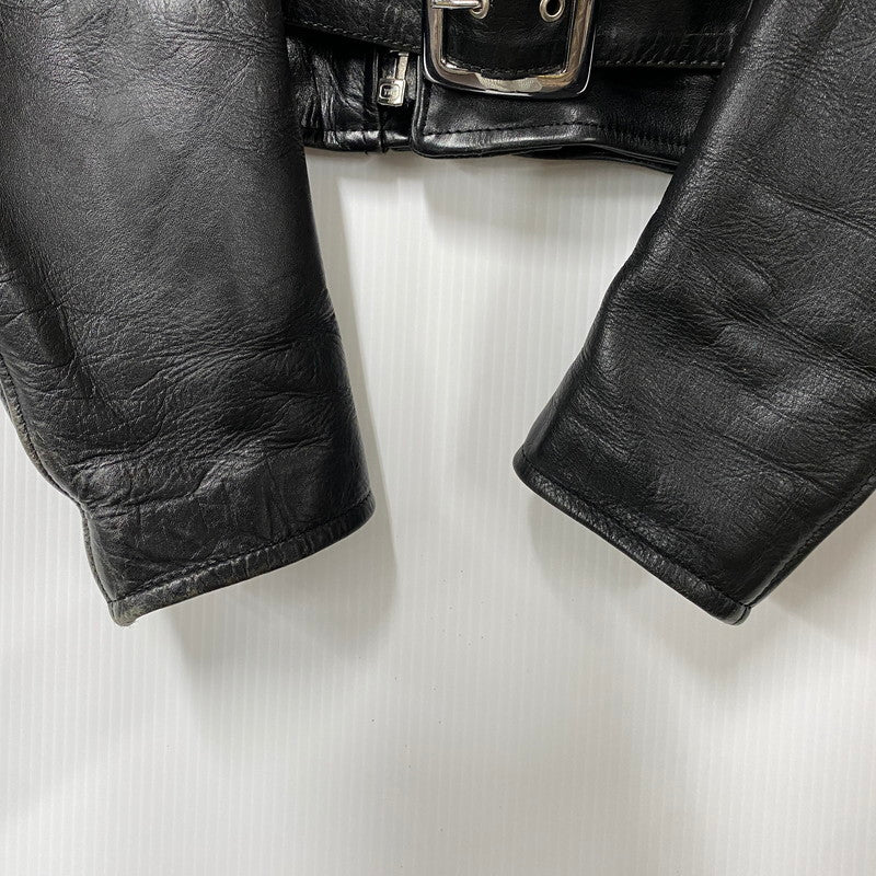 【中古品】【メンズ】 GIGOLO GIGOLETTE ジゴロ ジゴレット DOUBLE RIDERS JACKET ダブル ライダース ジャケット 146-260805-yn-10-izu サイズ：40 カラー：ブラック 万代Net店