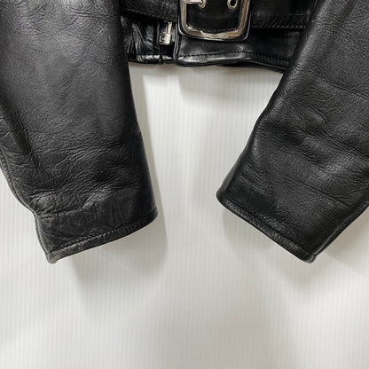 【中古品】【メンズ】 GIGOLO GIGOLETTE ジゴロ ジゴレット DOUBLE RIDERS JACKET ダブル ライダース ジャケット 146-260805-yn-10-izu サイズ：40 カラー：ブラック 万代Net店