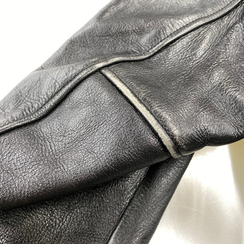 【中古品】【メンズ】 GIGOLO GIGOLETTE ジゴロ ジゴレット DOUBLE RIDERS JACKET ダブル ライダース ジャケット 146-260805-yn-10-izu サイズ：40 カラー：ブラック 万代Net店