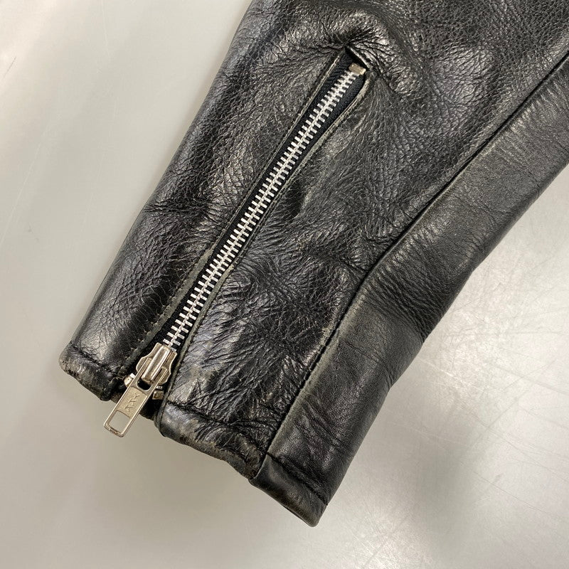 【中古品】【メンズ】 GIGOLO GIGOLETTE ジゴロ ジゴレット DOUBLE RIDERS JACKET ダブル ライダース ジャケット 146-260805-yn-10-izu サイズ：40 カラー：ブラック 万代Net店