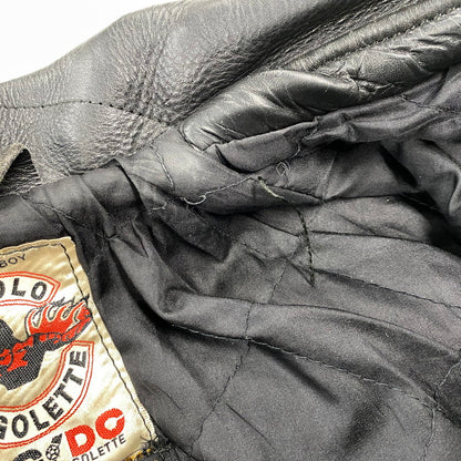 【中古品】【メンズ】 GIGOLO GIGOLETTE ジゴロ ジゴレット DOUBLE RIDERS JACKET ダブル ライダース ジャケット 146-260805-yn-10-izu サイズ：40 カラー：ブラック 万代Net店