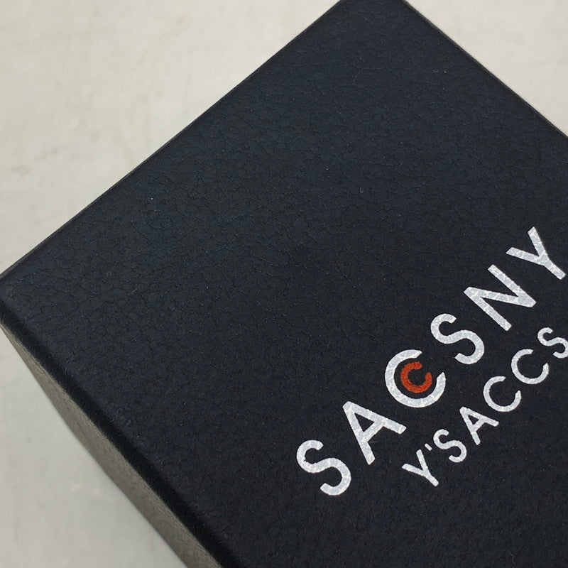【中古品】【メンズ/レディース】 SACCSNY Y'SACCS サクスニーイザック SY-15219-GR クロノグラフ クォーツ腕時計 時計 197-260804-ya-07-izu カラー：シルバー×グリーン 万代Net店