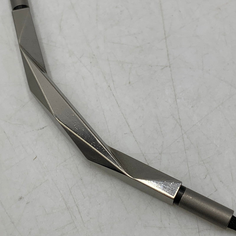 【中古品】【メンズ/レディース】 PHITEN ファイテン 0223TG899053 RAKUWAネックレス ダイヤモンドカット アクセサリー 192-260806-as-27-izu サイズ：50cm カラー：シルバー×ブラック 万代Net店