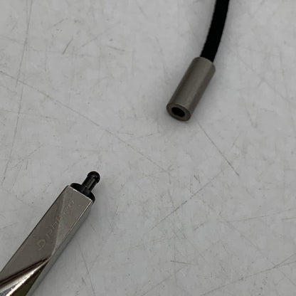 【中古品】【メンズ/レディース】 PHITEN ファイテン 0223TG899053 RAKUWAネックレス ダイヤモンドカット アクセサリー 192-260806-as-27-izu サイズ：50cm カラー：シルバー×ブラック 万代Net店