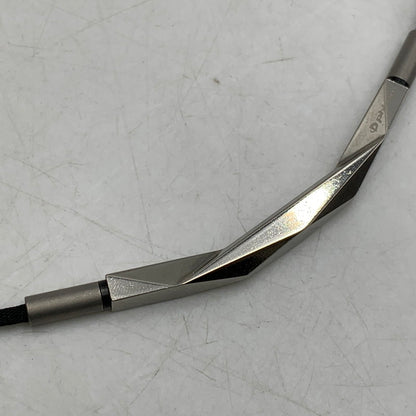【中古品】【メンズ/レディース】 PHITEN ファイテン 0223TG899053 RAKUWAネックレス ダイヤモンドカット アクセサリー 192-260806-as-27-izu サイズ：50cm カラー：シルバー×ブラック 万代Net店