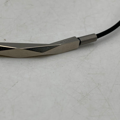 【中古品】【メンズ/レディース】 PHITEN ファイテン 0223TG899053 RAKUWAネックレス ダイヤモンドカット アクセサリー 192-260806-as-27-izu サイズ：50cm カラー：シルバー×ブラック 万代Net店