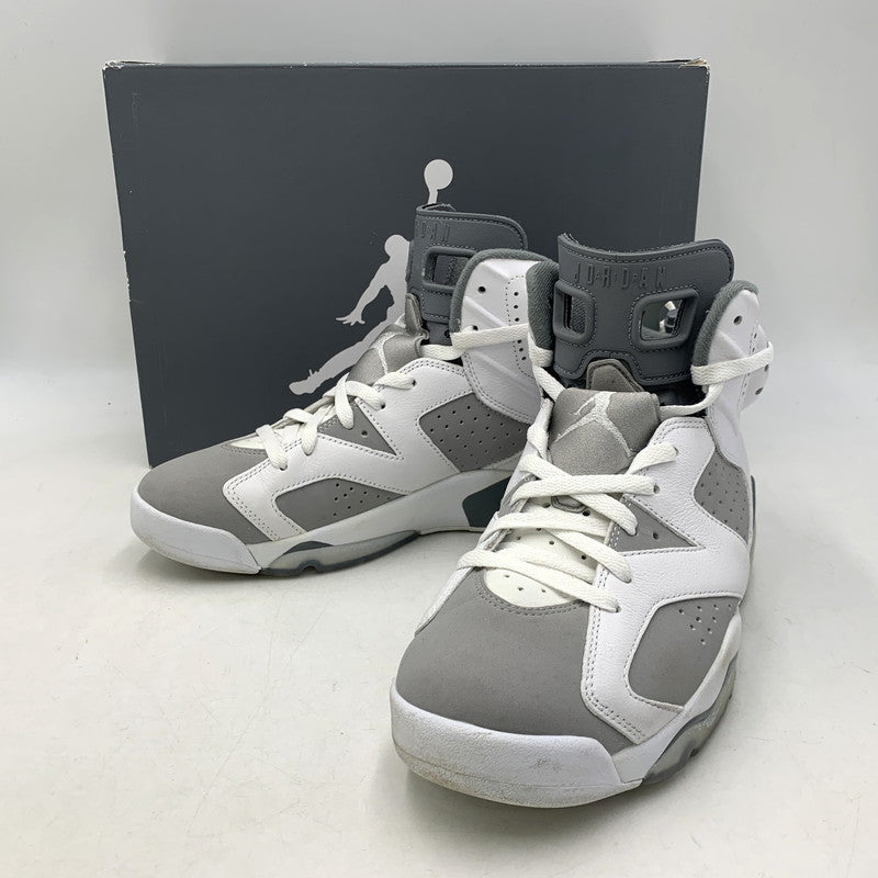 【中古品】【メンズ】 NIKE ナイキ CT8529-100 AIR JORDAN 6 エア ジョーダン スニーカー シューズ 靴 160-260804-cs-07-izu サイズ：27.5cm カラー：WHITE/MEDIUM GREY-COOL GREY 万代Net店