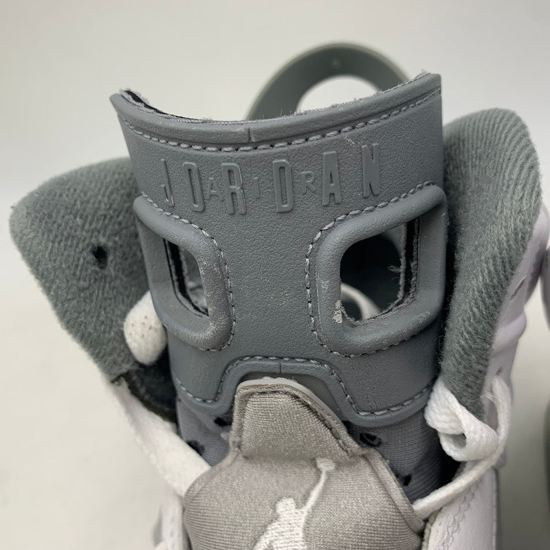【中古品】【メンズ】 NIKE ナイキ CT8529-100 AIR JORDAN 6 エア ジョーダン スニーカー シューズ 靴 160-260804-cs-07-izu サイズ：27.5cm カラー：WHITE/MEDIUM GREY-COOL GREY 万代Net店