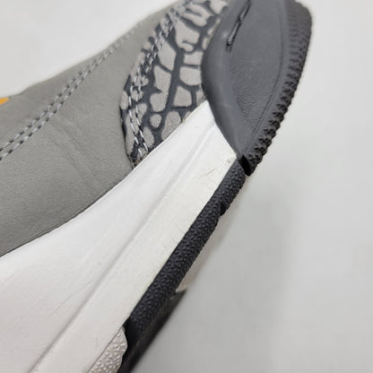 【中古品】【メンズ】 NIKE ナイキ AIR JORDAN 3 RETRO CT8532-012 エアジョーダン 3 レトロ スニーカー 靴 160-260808-as-27-izu サイズ：27.5cm カラー：SILVER/SPORT RED-LT GRAPHITE 万代Net店