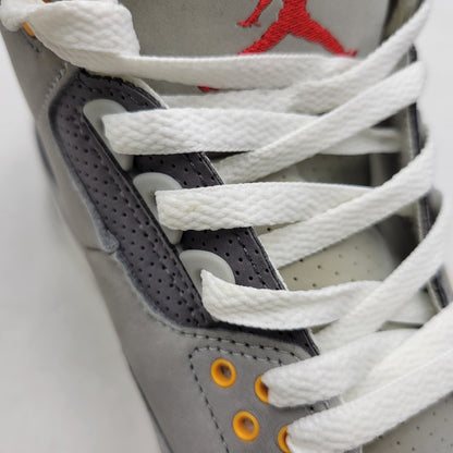 【中古品】【メンズ】 NIKE ナイキ AIR JORDAN 3 RETRO CT8532-012 エアジョーダン 3 レトロ スニーカー 靴 160-260808-as-27-izu サイズ：27.5cm カラー：SILVER/SPORT RED-LT GRAPHITE 万代Net店