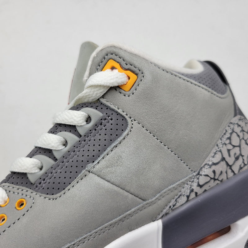 【中古品】【メンズ】 NIKE ナイキ AIR JORDAN 3 RETRO CT8532-012 エアジョーダン 3 レトロ スニーカー 靴 160-260808-as-27-izu サイズ：27.5cm カラー：SILVER/SPORT RED-LT GRAPHITE 万代Net店