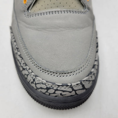 【中古品】【メンズ】 NIKE ナイキ AIR JORDAN 3 RETRO CT8532-012 エアジョーダン 3 レトロ スニーカー 靴 160-260808-as-27-izu サイズ：27.5cm カラー：SILVER/SPORT RED-LT GRAPHITE 万代Net店
