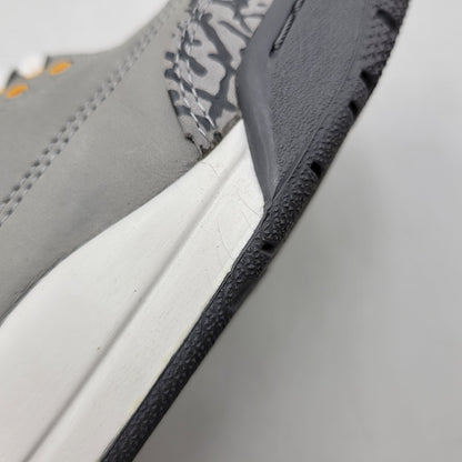 【中古品】【メンズ】 NIKE ナイキ AIR JORDAN 3 RETRO CT8532-012 エアジョーダン 3 レトロ スニーカー 靴 160-260808-as-27-izu サイズ：27.5cm カラー：SILVER/SPORT RED-LT GRAPHITE 万代Net店
