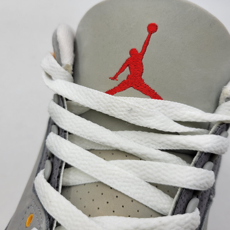 【中古品】【メンズ】 NIKE ナイキ AIR JORDAN 3 RETRO CT8532-012 エアジョーダン 3 レトロ スニーカー 靴 160-260808-as-27-izu サイズ：27.5cm カラー：SILVER/SPORT RED-LT GRAPHITE 万代Net店
