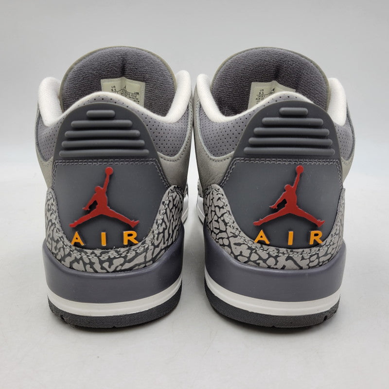 【中古品】【メンズ】 NIKE ナイキ AIR JORDAN 3 RETRO CT8532-012 エアジョーダン 3 レトロ スニーカー 靴 160-260808-as-27-izu サイズ：27.5cm カラー：SILVER/SPORT RED-LT GRAPHITE 万代Net店