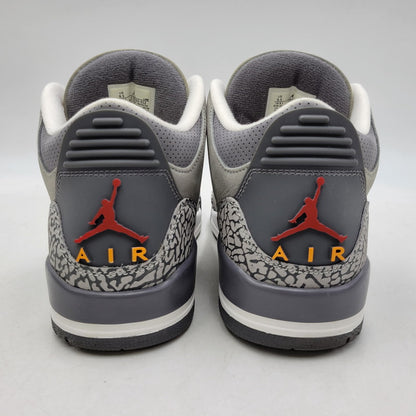 【中古品】【メンズ】 NIKE ナイキ AIR JORDAN 3 RETRO CT8532-012 エアジョーダン 3 レトロ スニーカー 靴 160-260808-as-27-izu サイズ：27.5cm カラー：SILVER/SPORT RED-LT GRAPHITE 万代Net店