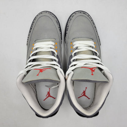 【中古品】【メンズ】 NIKE ナイキ AIR JORDAN 3 RETRO CT8532-012 エアジョーダン 3 レトロ スニーカー 靴 160-260808-as-27-izu サイズ：27.5cm カラー：SILVER/SPORT RED-LT GRAPHITE 万代Net店