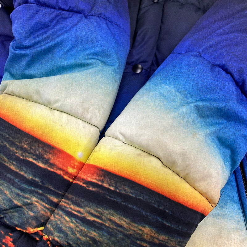 【中古品】【メンズ】 APPLEBUM アップルバム SUMMER MADNESS DOWN JACKET サマー マッドネス ダウン ジャケット アウター 142-260804-yn-01-izu サイズ：L カラー：マルチ 万代Net店