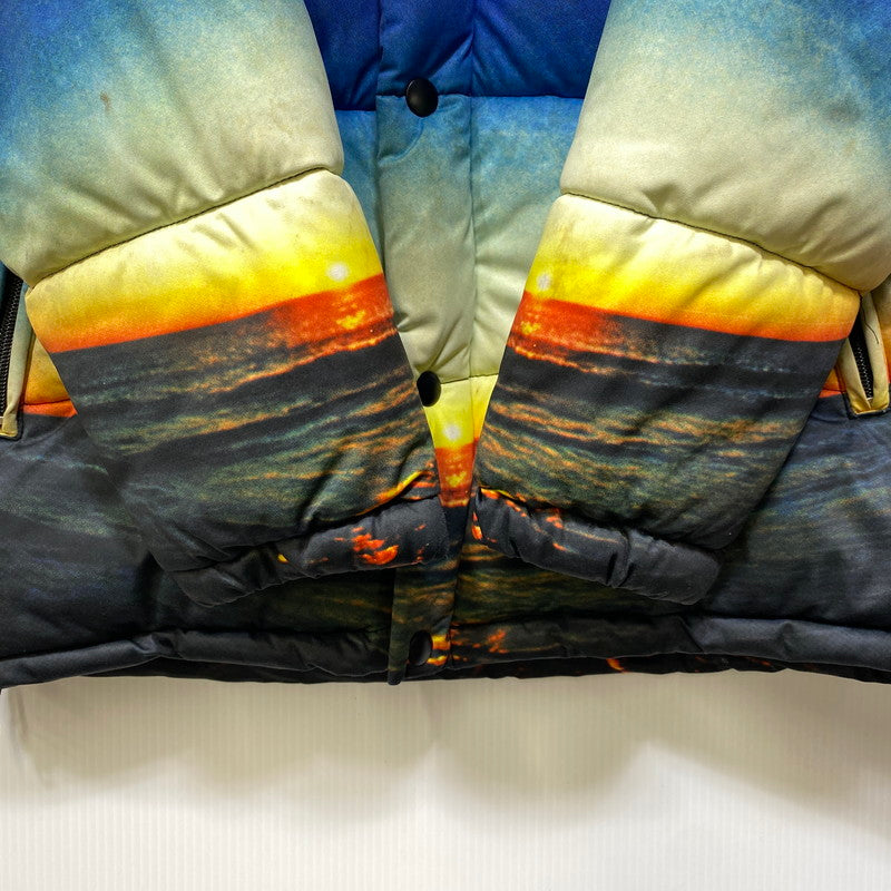 【中古品】【メンズ】 APPLEBUM アップルバム SUMMER MADNESS DOWN JACKET サマー マッドネス ダウン ジャケット アウター 142-260804-yn-01-izu サイズ：L カラー：マルチ 万代Net店