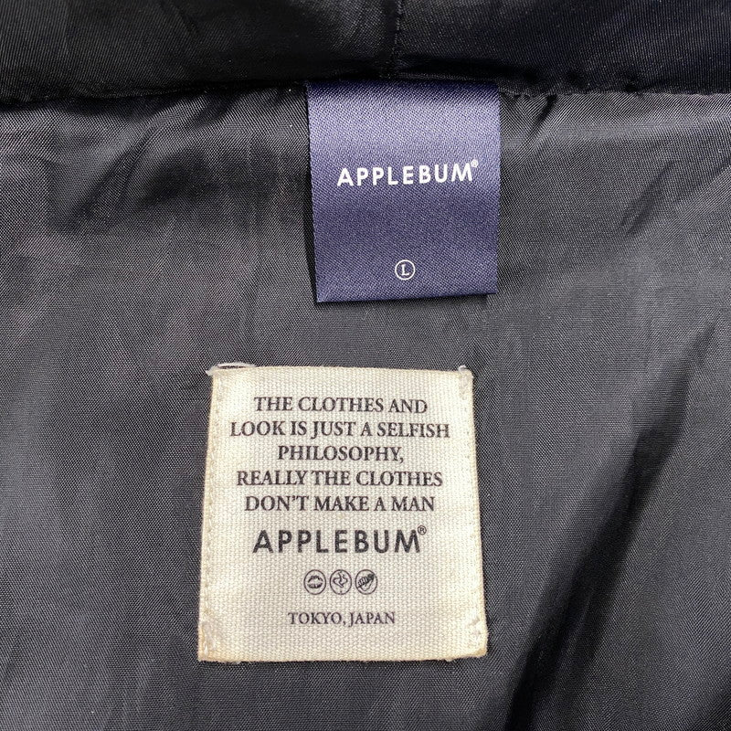 【中古品】【メンズ】 APPLEBUM アップルバム SUMMER MADNESS DOWN JACKET サマー マッドネス ダウン ジャケット アウター 142-260804-yn-01-izu サイズ：L カラー：マルチ 万代Net店