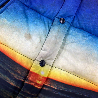 【中古品】【メンズ】 APPLEBUM アップルバム SUMMER MADNESS DOWN JACKET サマー マッドネス ダウン ジャケット アウター 142-260804-yn-01-izu サイズ：L カラー：マルチ 万代Net店