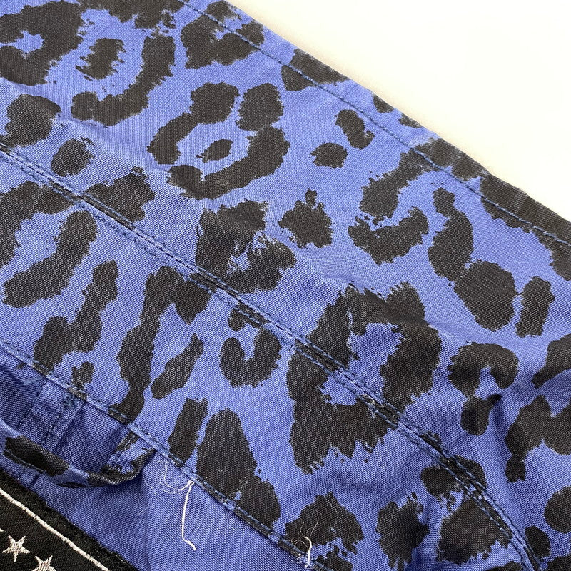 【中古品】【メンズ】 SUPREME × HYSTERIC GLAMOUR シュプリーム ヒステリックグラマー 21SS LEOPARD TRENCH レオパード トレンチ アウター 149-260804-cs-13-izu サイズ：L カラー：ブルー×ブラック 万代Net店