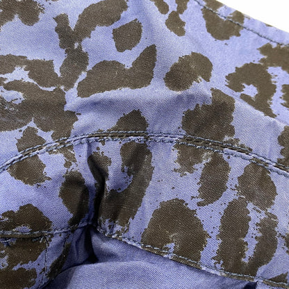 【中古品】【メンズ】 SUPREME × HYSTERIC GLAMOUR シュプリーム ヒステリックグラマー 21SS LEOPARD TRENCH レオパード トレンチ アウター 149-260804-cs-13-izu サイズ：L カラー：ブルー×ブラック 万代Net店
