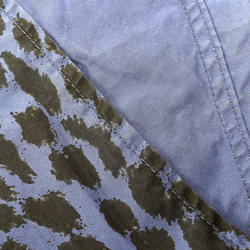 【中古品】【メンズ】 SUPREME × HYSTERIC GLAMOUR シュプリーム ヒステリックグラマー 21SS LEOPARD TRENCH レオパード トレンチ アウター 149-260804-cs-13-izu サイズ：L カラー：ブルー×ブラック 万代Net店