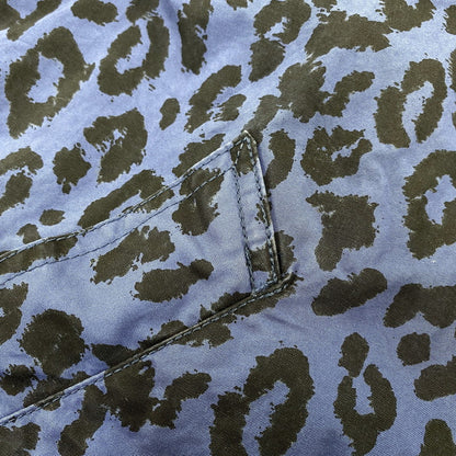 【中古品】【メンズ】 SUPREME × HYSTERIC GLAMOUR シュプリーム ヒステリックグラマー 21SS LEOPARD TRENCH レオパード トレンチ アウター 149-260804-cs-13-izu サイズ：L カラー：ブルー×ブラック 万代Net店