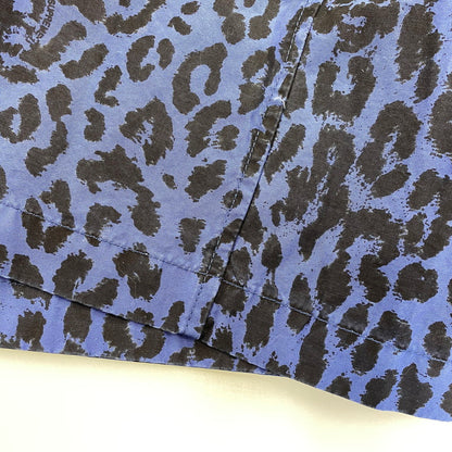 【中古品】【メンズ】 SUPREME × HYSTERIC GLAMOUR シュプリーム ヒステリックグラマー 21SS LEOPARD TRENCH レオパード トレンチ アウター 149-260804-cs-13-izu サイズ：L カラー：ブルー×ブラック 万代Net店
